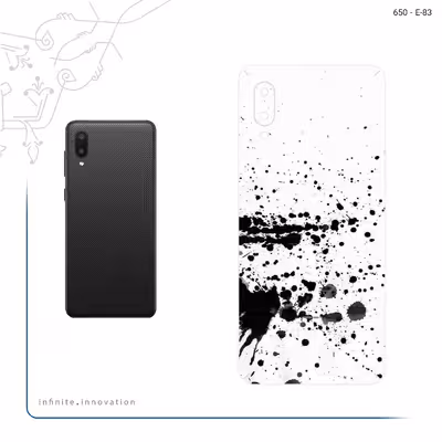 برچسب پوششی ماهوت مدل Abstract Ink Art مناسب برای گوشی موبایل سامسونگ Galaxy A02