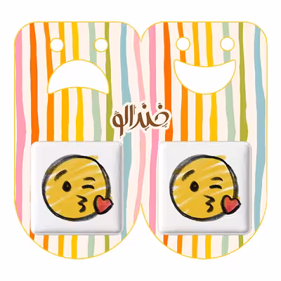 پیکسل خندالو مدل ایموجی کد 3031 به همراه مگنت