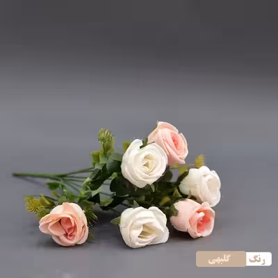 گل مصنوعی مدل بوته گل رز