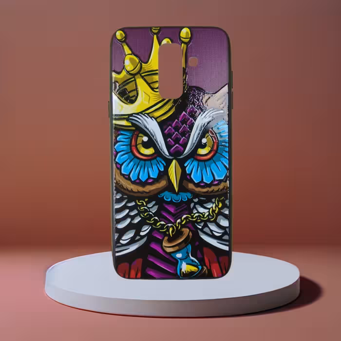 کاور مدل جغد مناسب برای گوشی موبایل سامسونگ Galaxy A6 plus