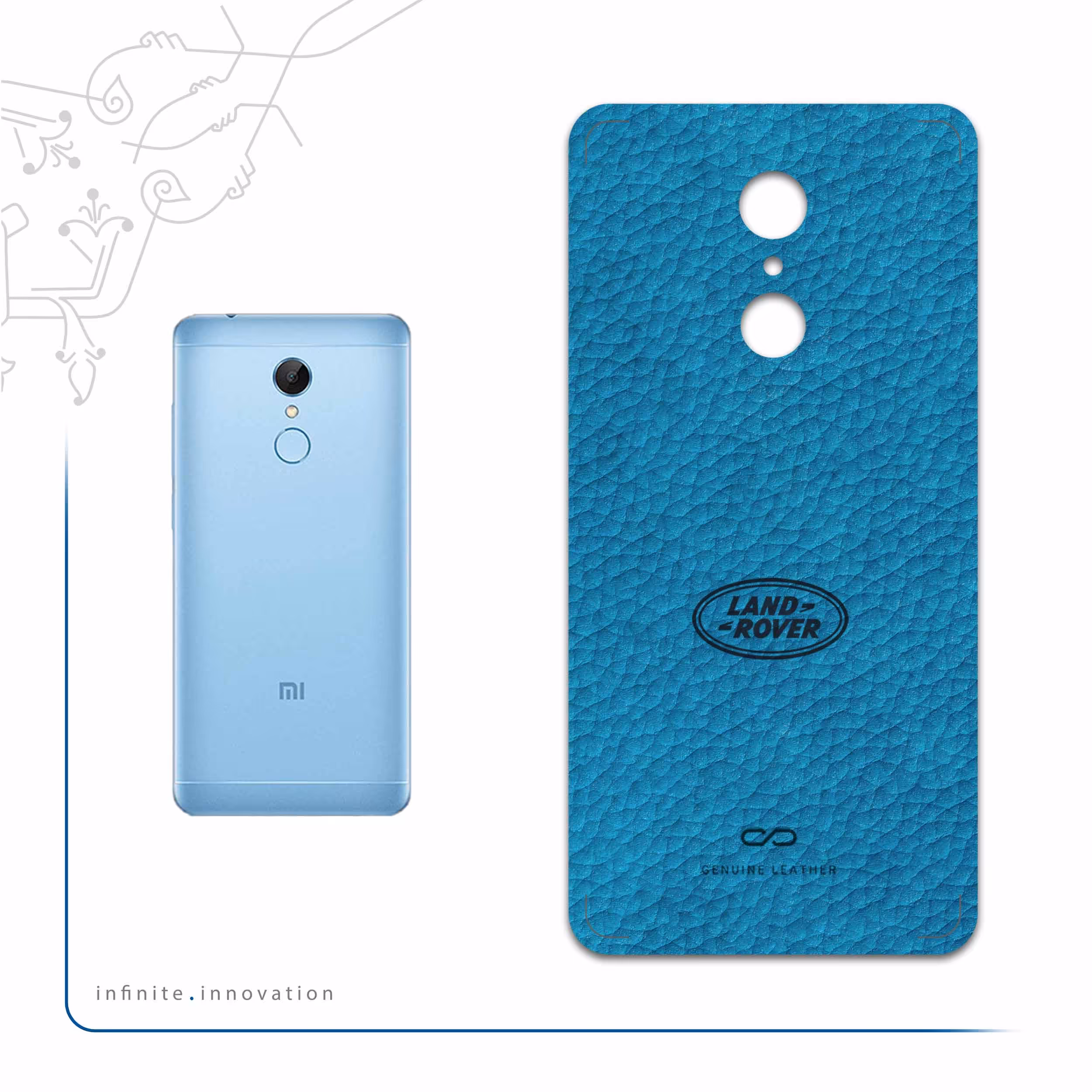 برچسب پوششی ماهوت مدل BL-RNG_RVR مناسب برای گوشی موبایل شیائومی REDMI 5