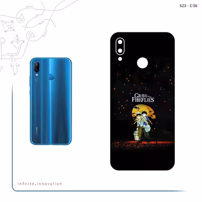 برچسب پوششی ماهوت مدل Grave of the Fireflies مناسب برای گوشی موبایل هوآوی Nova 3e