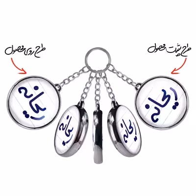 جاکلیدی خندالو طرح ریحانه مدل دوطرفه کد 68336833