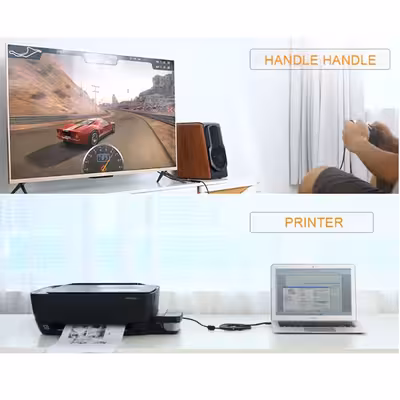  کابل افزایش طول USB 2.0 تی سی تراست مدل TC-U2CF30 طول 3 متر