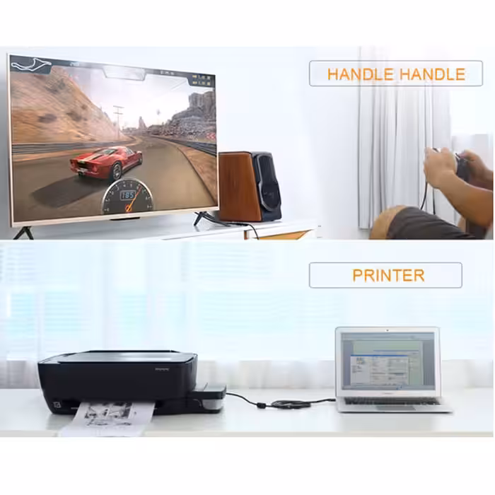  کابل افزایش طول USB 2.0 تی سی تراست مدل TC-U2CF30 طول 3 متر