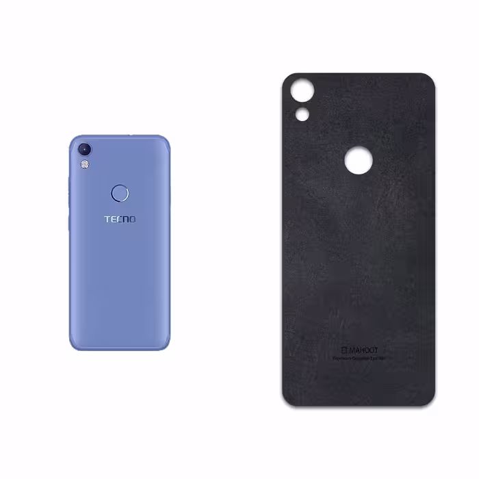 برچسب پوششی ماهوت مدل Graphite Buffalo Leather مناسب برای گوشی موبایل تکنو Camon CM