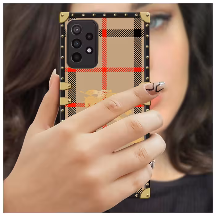 کاور مدل صندوقی کد L01 مناسب برای گوشی موبایل سامسونگ Galaxy A72 4G به همراه بند آویز