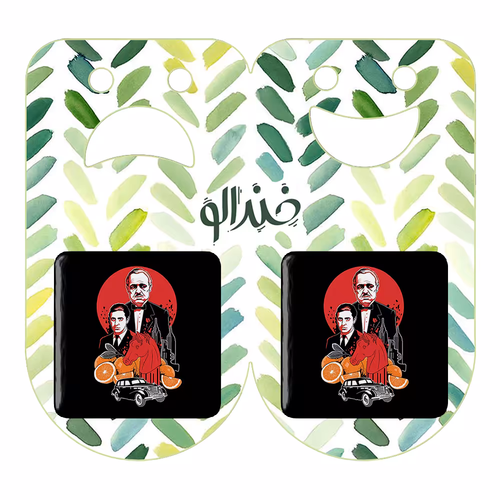 پیکسل خندالو مدل پدرخوانده The Godfather کد 10153 به همراه مگنت