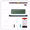 برچسب پوششی ماهوت مدل Green-Leather مناسب برای تبلت سامسونگ Galaxy Tab S 10.5 2014 T805