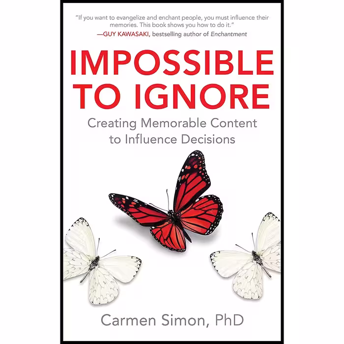 کتاب Impossible to Ignore اثر Carmen Simon انتشارات McGraw Hill