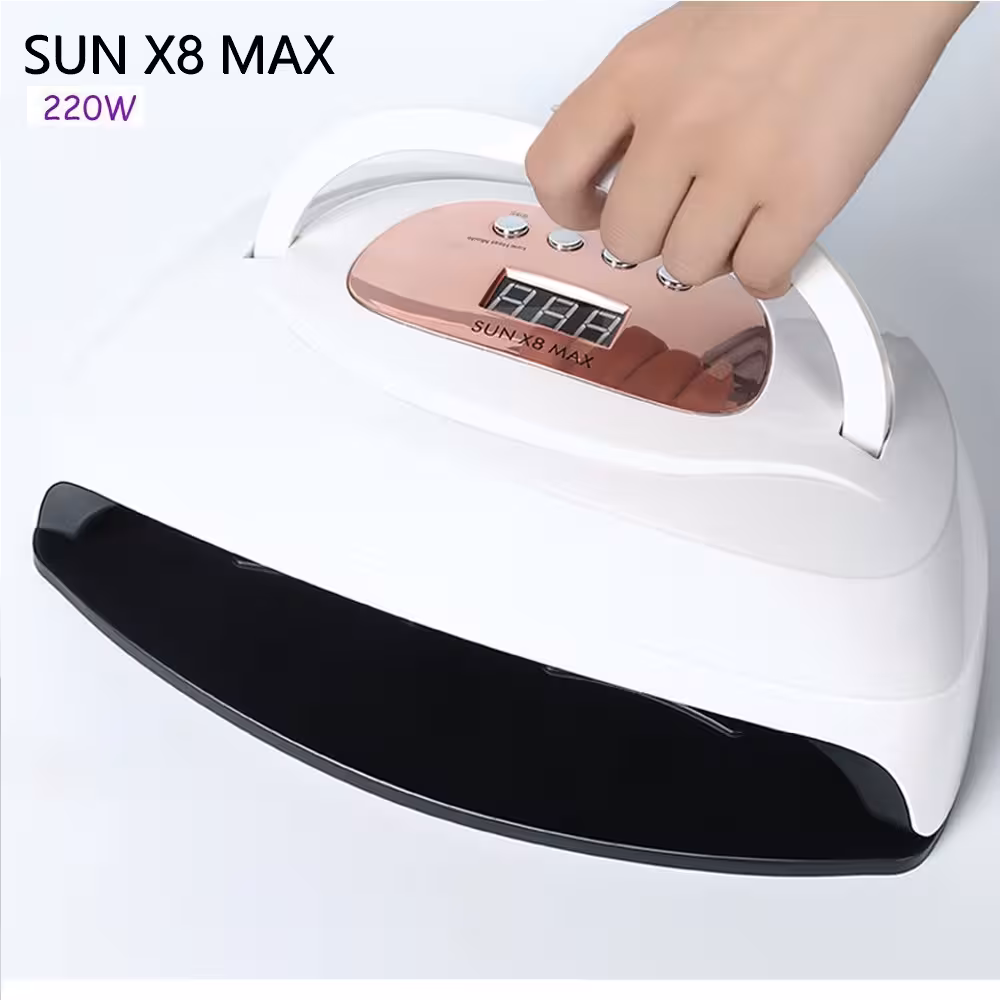 دستگاه لاک خشک کن سان 220 وات یووی ال ای دی SUN X8 MAX 220W UV/LED
