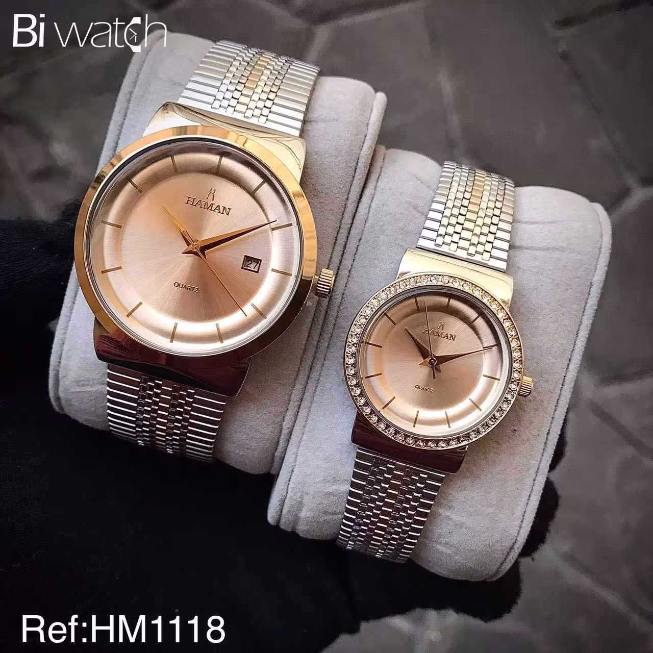 ساعت مچی ست هامان مدل HAMAN HM.1118