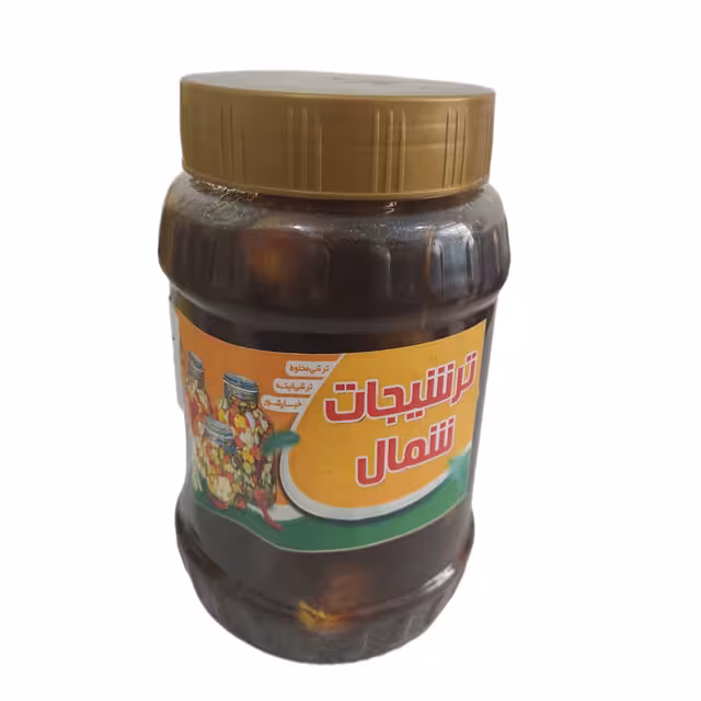 سیر ترشی شمال با عسل نبات و زعفران ساوانا 800 گرمی