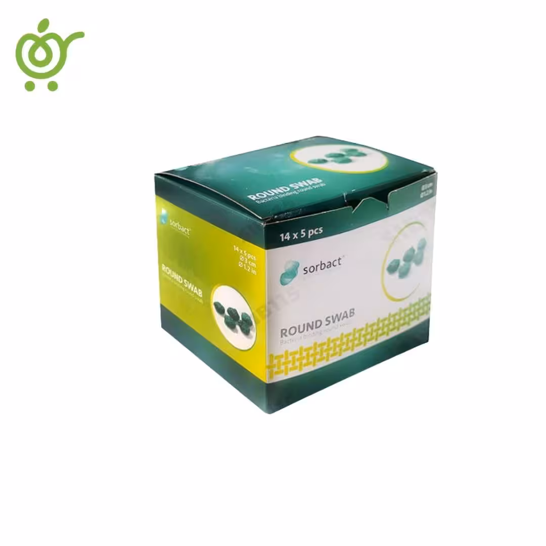 پانسمان سواب سوربکت Sorbact ROUND SWAB (پنج عددی)