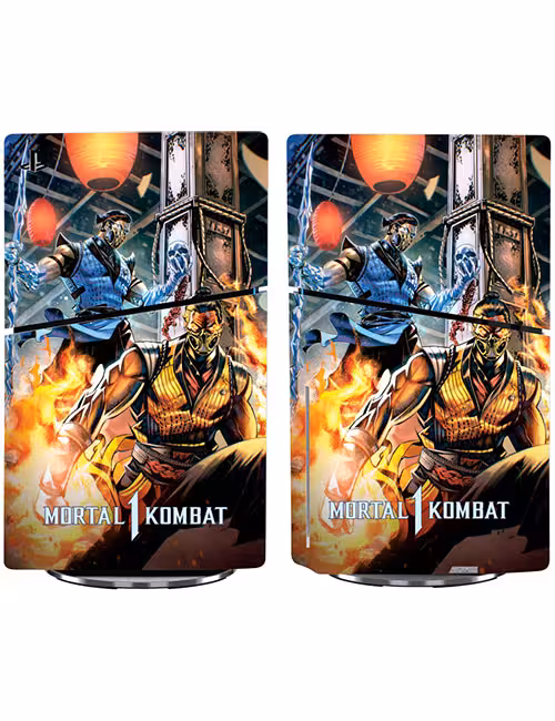 اسکین پی اس 5 اسلیم دیجیتال برند گیم‌آور طرح مورتال کامبت کد D