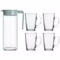 پارچ و لیوان 5 عددی رویال فورد مدل RoyalFord RF11028