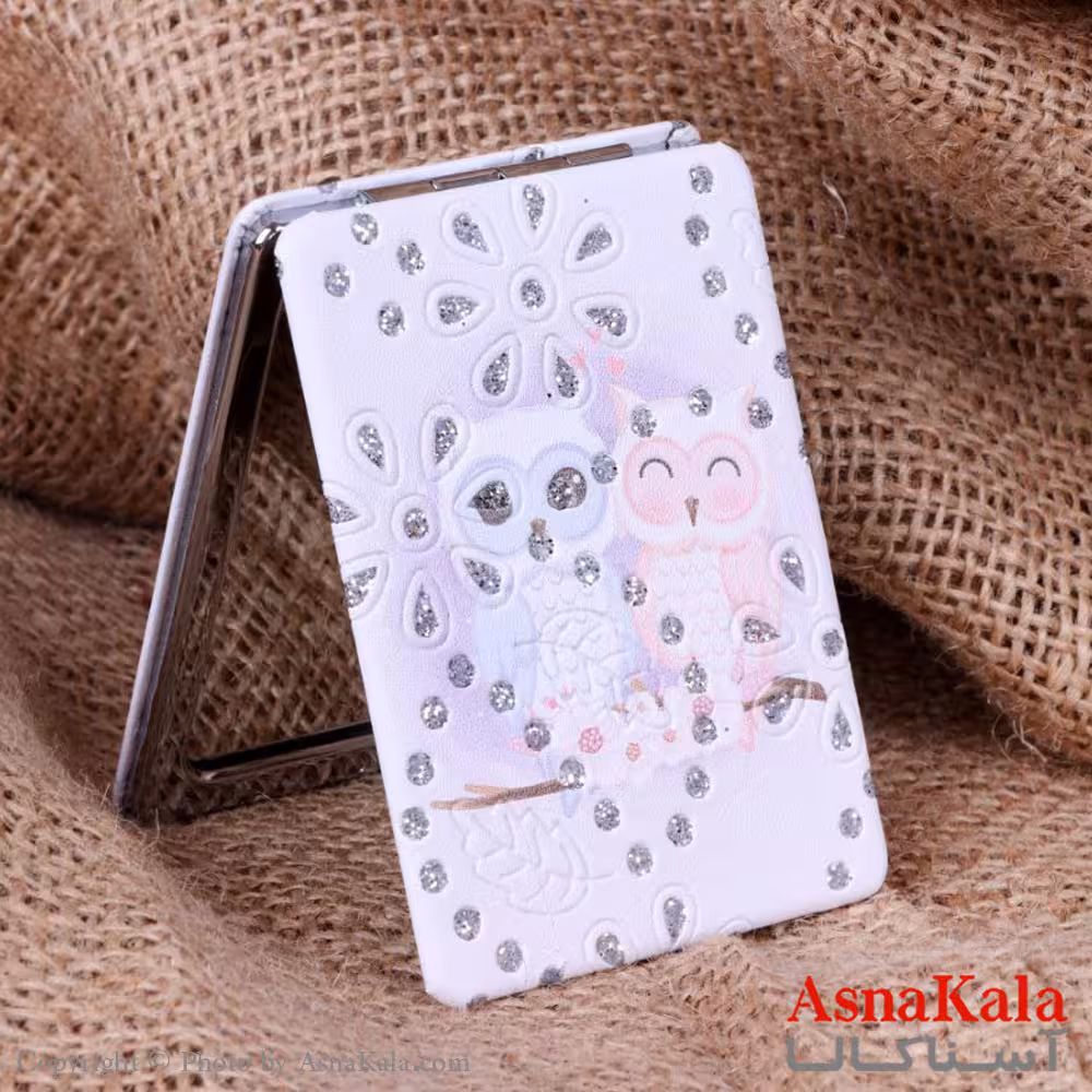 آینه جیبی نگینی جنس خارجی کد HAIR13113W