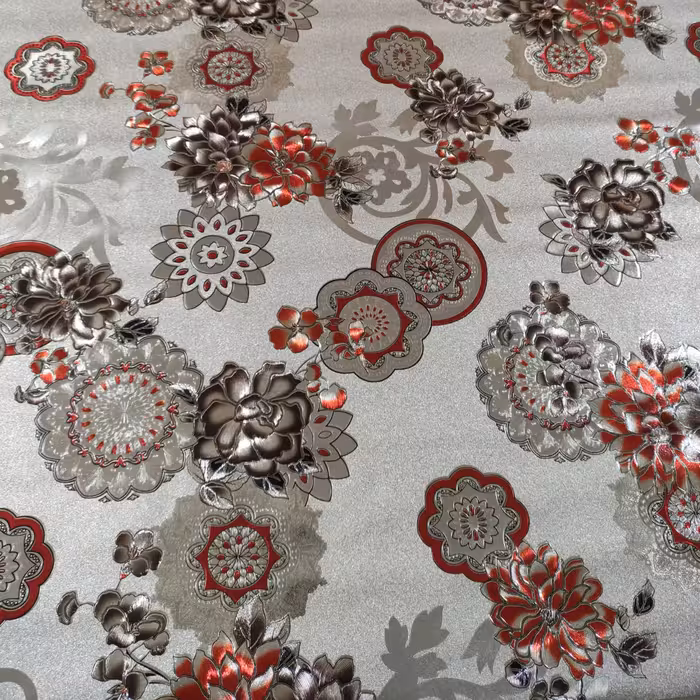 سفره پشت نخی طلاکوب عرض 140