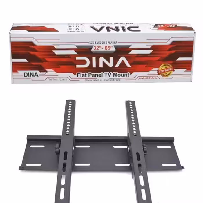 براکت سایز 32 تا 65 اینچ دینا (DINA) مدل M160 با تراز

