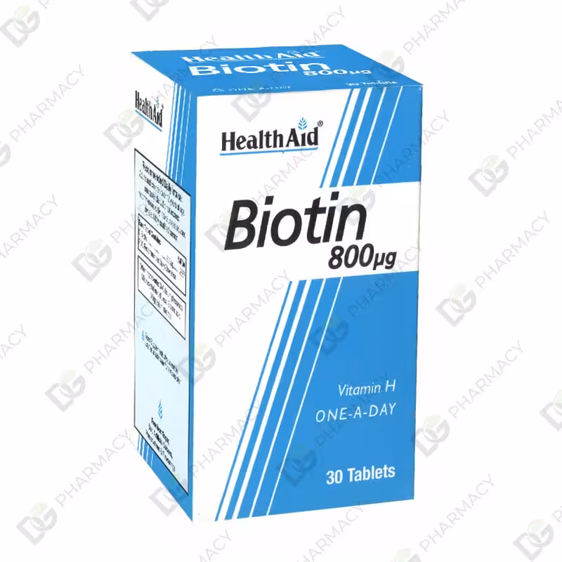 بیوتین 800 میکروگرم هلث اید دیجی فارماسی