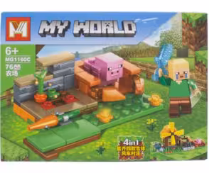 لگو ماینکرافت 76 قطعه ای کد 11604C