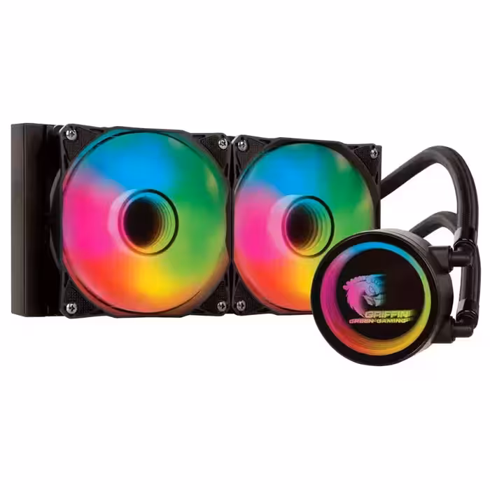 فن خنک کننده CPU گرین Green Glacier 240 ECO-ARGB