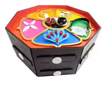 جعبه اسباب بازی کودک مدل میراکلس دختر کفشدوزکی 19 معجزگر