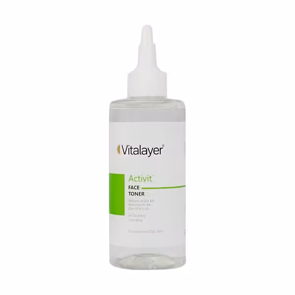 تونر پاک کننده صورت ویتالیر مدل اکتی ویت 200 میلی لیتر | Vitalayer Activit Face Toner 200 ml