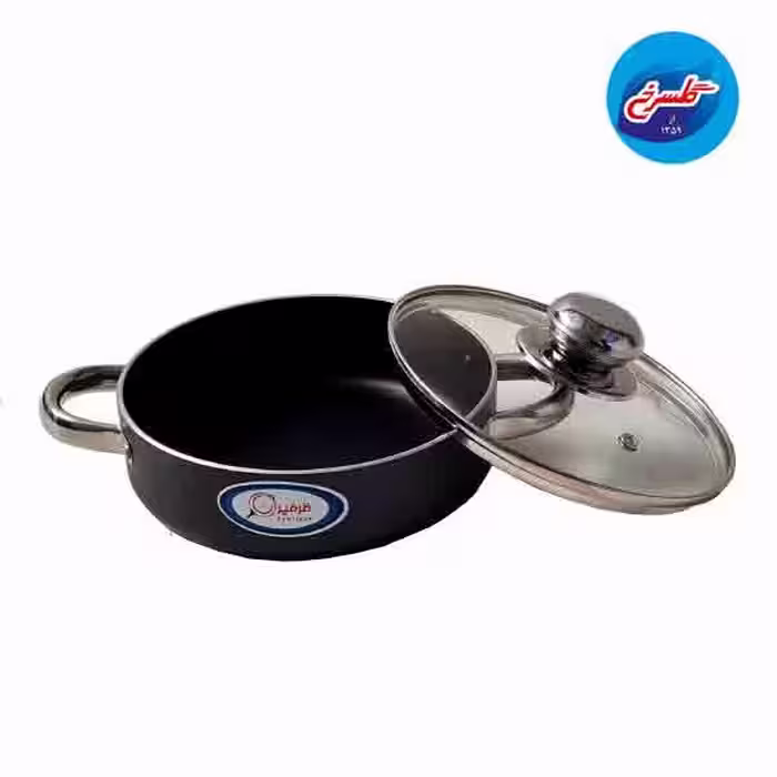 تابه ظرفیران سایز 16 دودسته استیل