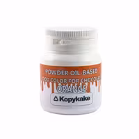 رنگ پودری نارنجی محلول در روغن کپی کیک