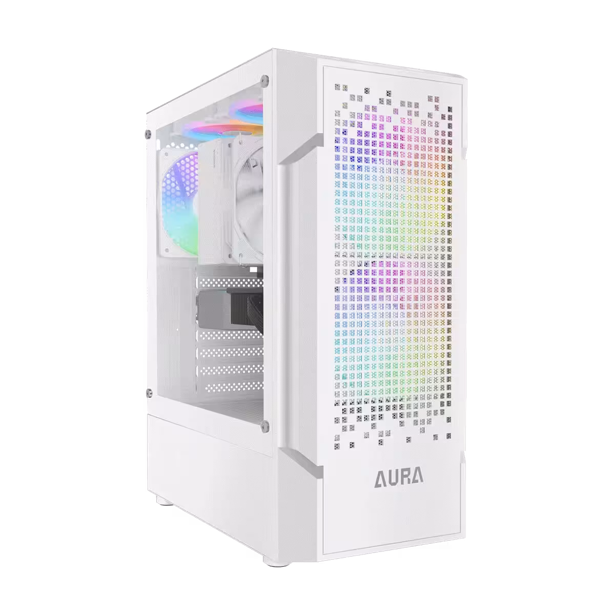 کیس کامپیوتر گیم دیاس مدل GAMDIAS AURA GC7 WH
