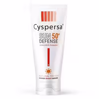 کرم ضدآفتاب و ضدلک SPF50 سیسپرسا ( طبیعی )