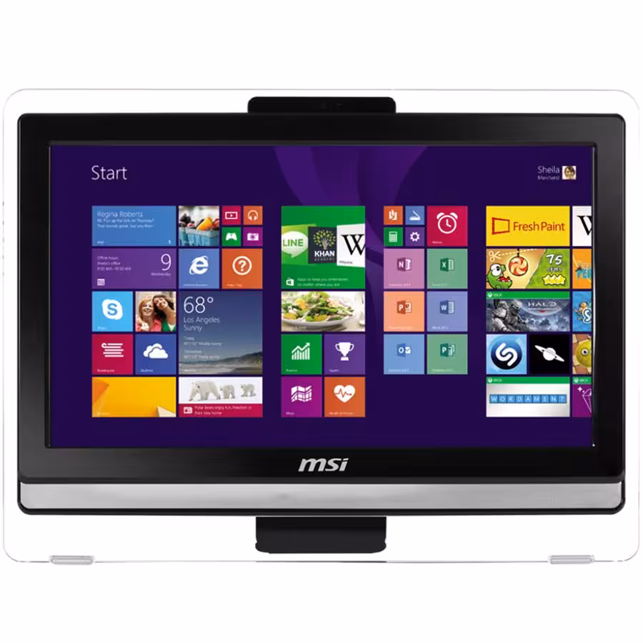 کامپیوتر بدون کیس ام اس آی مدل 202 با پردازنده سلرون و صفحه نمایش لمسی