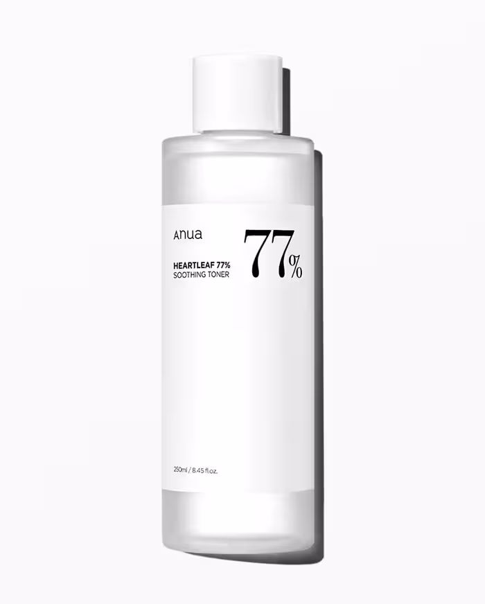 تونر آبرسان و ضد التهاب و قرمزی آنوا Anua مدل Heartleaf 77% حجم 250 میل