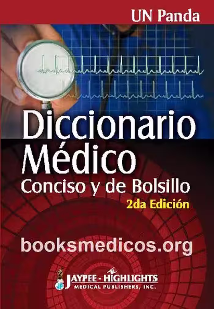 خرید و دانلود نسخه کامل کتاب Diccionario Médico Conciso y de Bolsillo