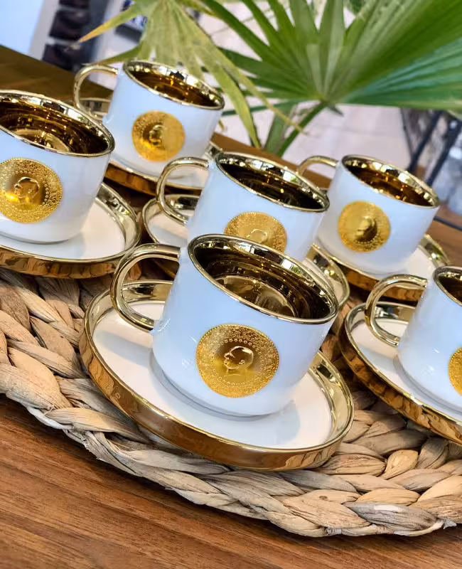 ست قهوه خوری تیم جام 12 پارچه kosova