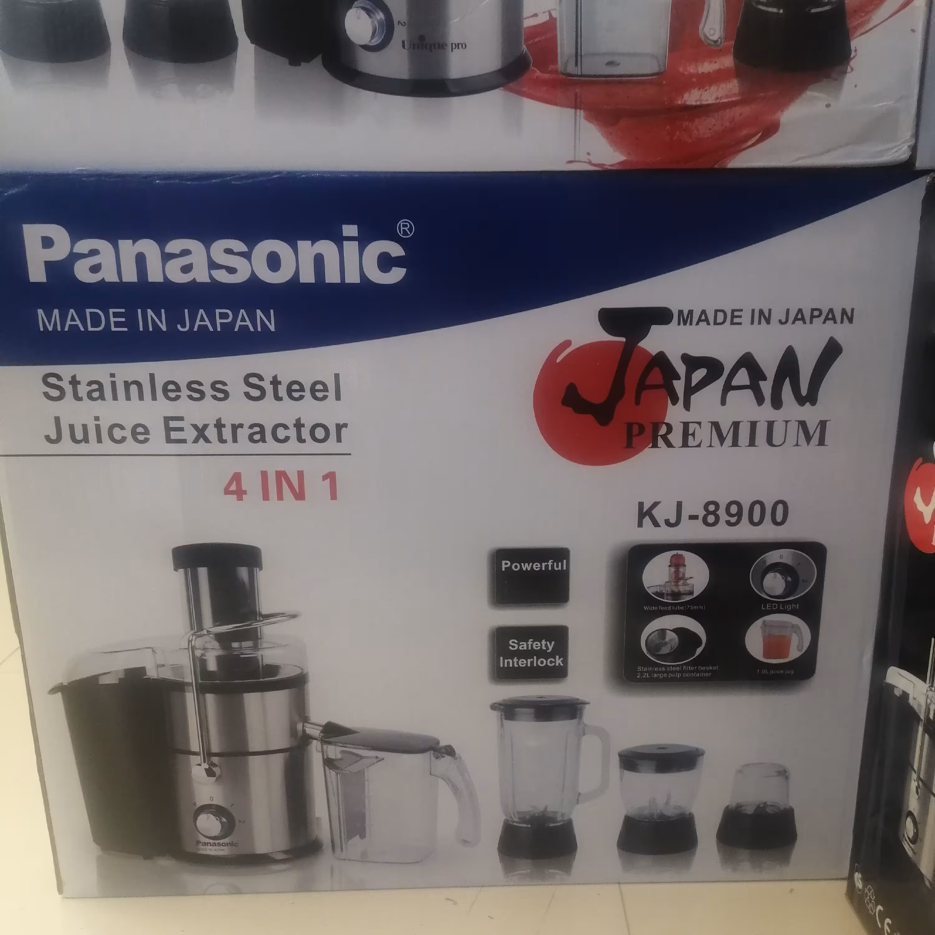 آبمیوه گیری 4کاره پاناسونیک مدل8900