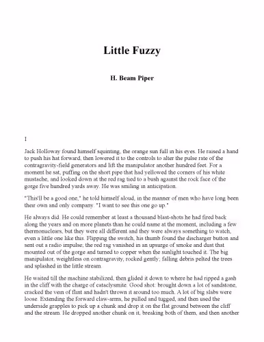 خرید و دانلود نسخه کامل کتاب Little Fuzzy