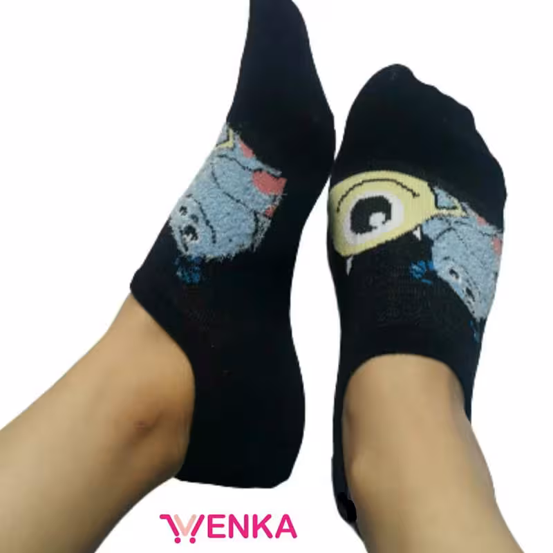 جوراب کالج کارتونی کد201