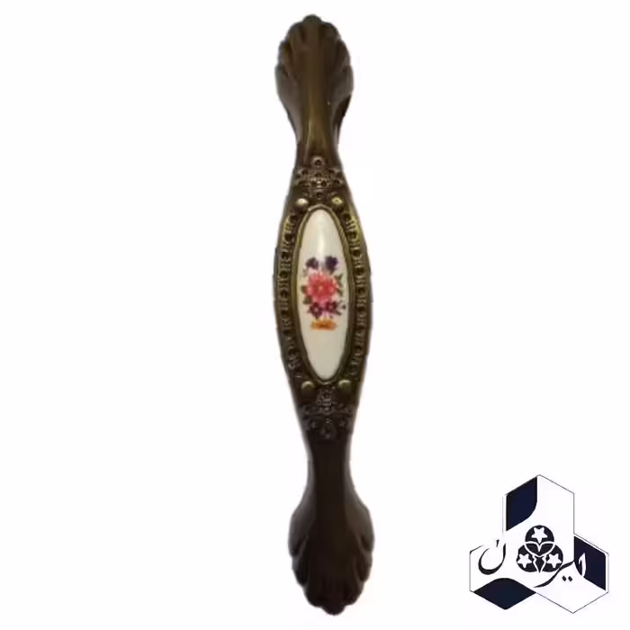 دستگیره کابینت رنگ زیتونی بسته تک عددی (فاصله دو پیچ 160 میلی متر)