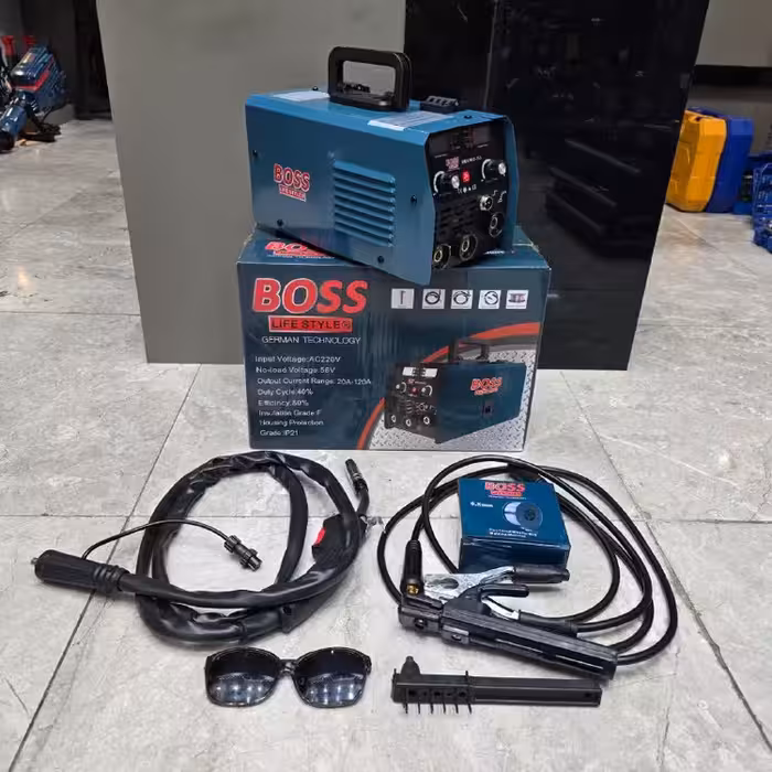 اینورتر دستگاه جوشکاری 315 آمپر دوکاره CO2 باس مدل MMA/MIG315 تکنولوژی آلمان