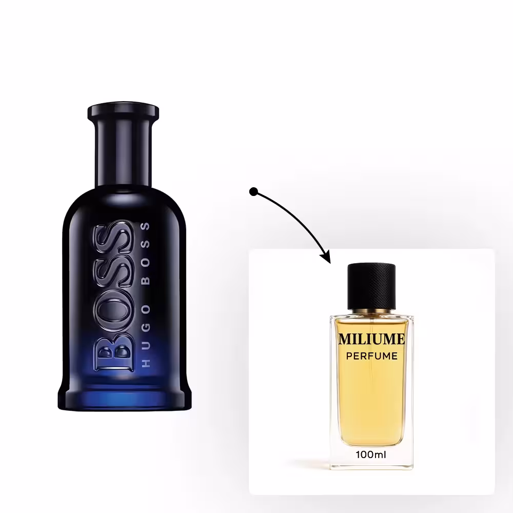 اسانس عطر Hugo Boss Bottled Night برند Argeville - کد 1094 - هوگو باس باتلد نایت 100ML - میلیوم پرفیوم
