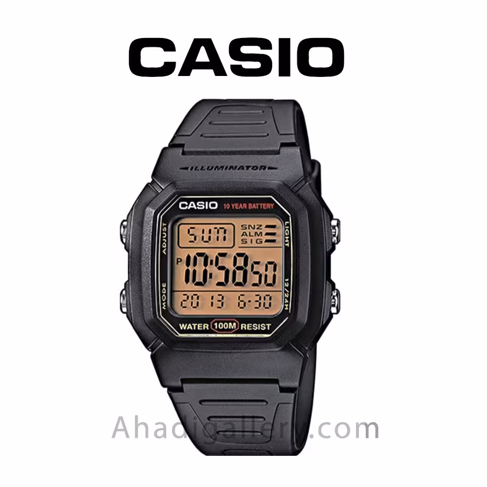 ساعت مچی کاسیو مدل w-800hg-9avdf