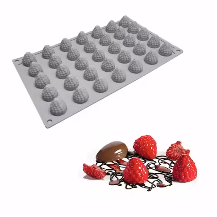 قالب سیلیکون طرح رزبری