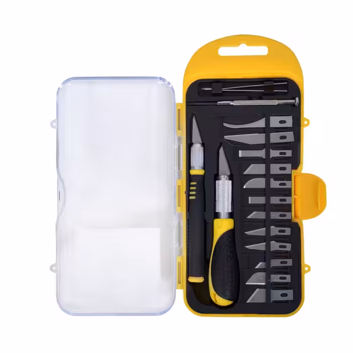 کاتر قلمی دلی مدل DL-DP1 مجموعه 16 عددی | کالا مکس