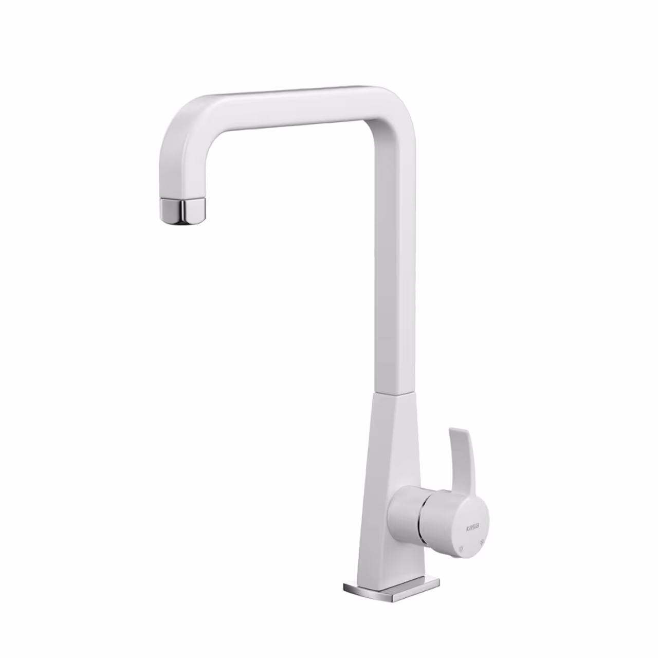 شیر ظرفشویی کسری مدل فیروزه (فیورنزو) سفید کروم