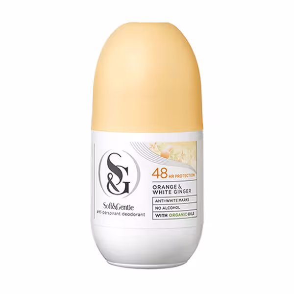 رول ضد تعریق زنانه سافت اند جنتل مدل کرمی