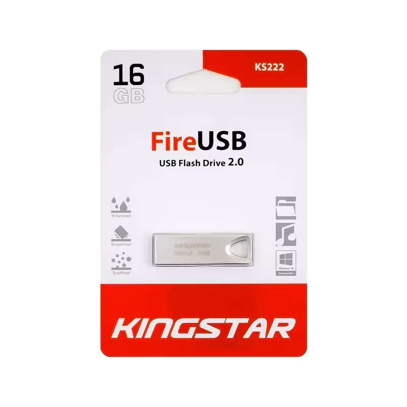 فلش مموری کینگ استار مدل KS222 ظرفیت 16 گیگابایت