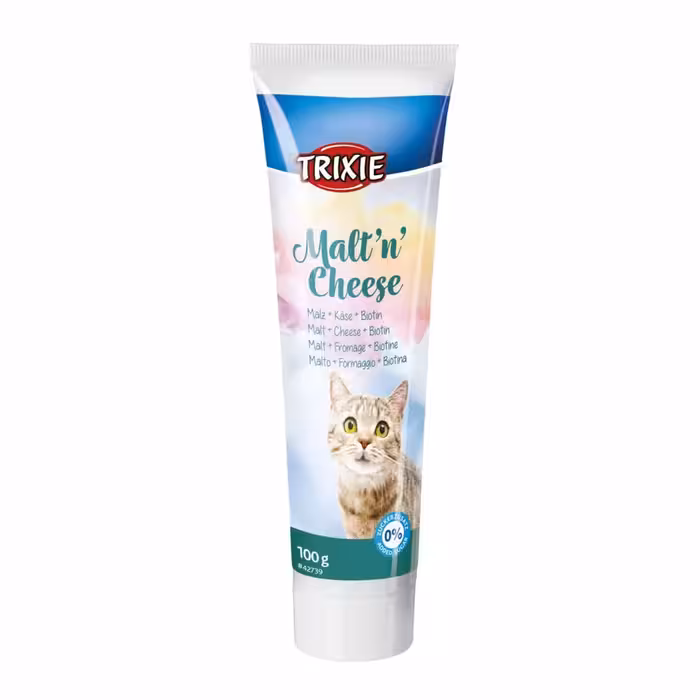 خمیر مالت با پنیر گربه تریکسی مدل Malt’n Cheese وزن 100 گرم