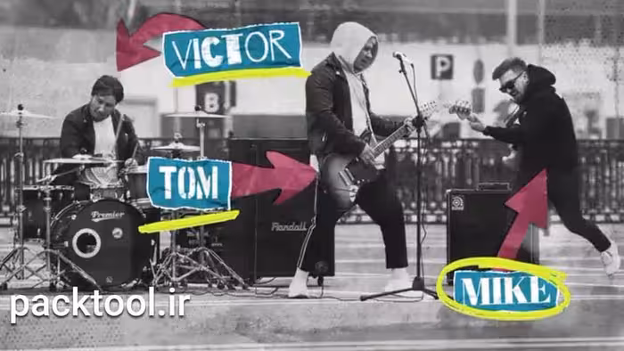 دانلود پروژه آماده پیکان کاغذی و کیت افتر افکت Paper Arrows Kit - پک تول